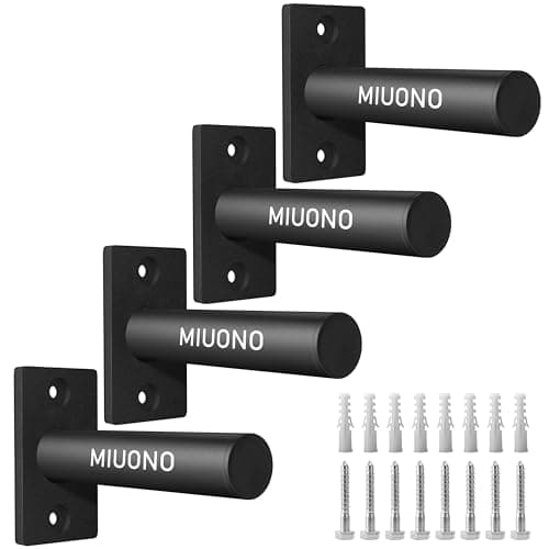 Imagen de Lot de 4 supports MIUONO pour disques olympiques, 5,1 cm ⚙ en OfertitasTOP
