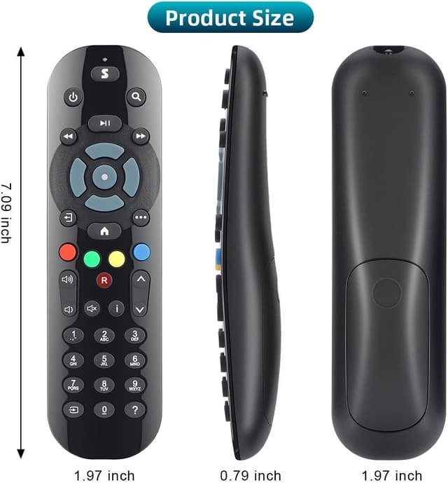 Thumbnail 6 de Gvirtue (2er Pack) Infrarot-Fernbedienung kompatibel mit Sky Q Box, TV Box, Mini- und Silver Box (ohne Touch, ohne Sprachsteuerung)