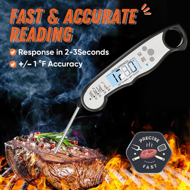 Thumbnail 1 de Digital Meat Thermometer Instant Read