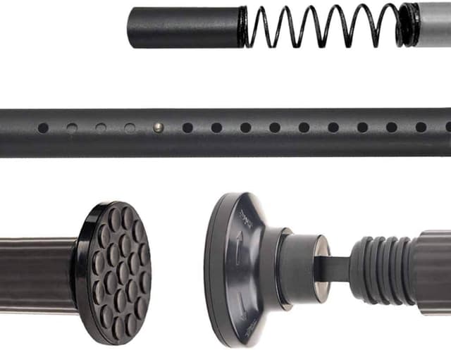 Detalle de Tringle à rideau extensible 32 mm 228-277 cm