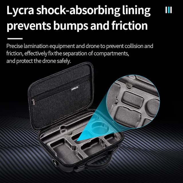 Thumbnail 6 de xocome Tragetasche für DJI Osmo Action 5 (kompatibel mit Action 4/3) – PU-Leder Umhängetasche inkl. Schultergurt