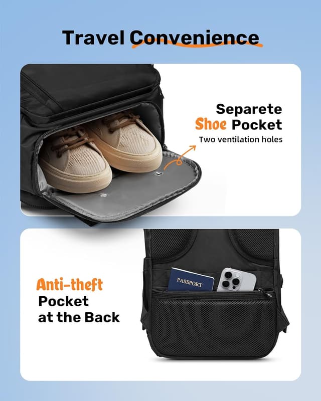 Detalle 2 de Underseat cabin bag 40x20x25 20L