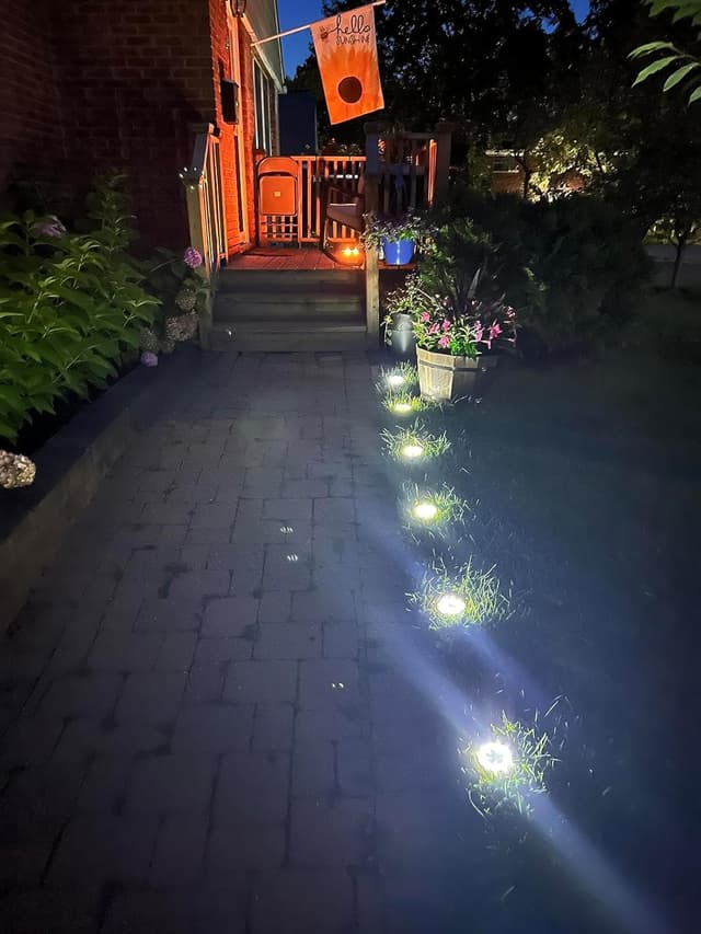 Thumbnail 6 de Solar garden ground lights 12 pack