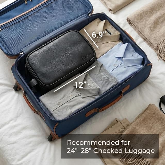 Detalle 2 de Elviros water-resistant toiletry bag 24 x 14 x 14 cm