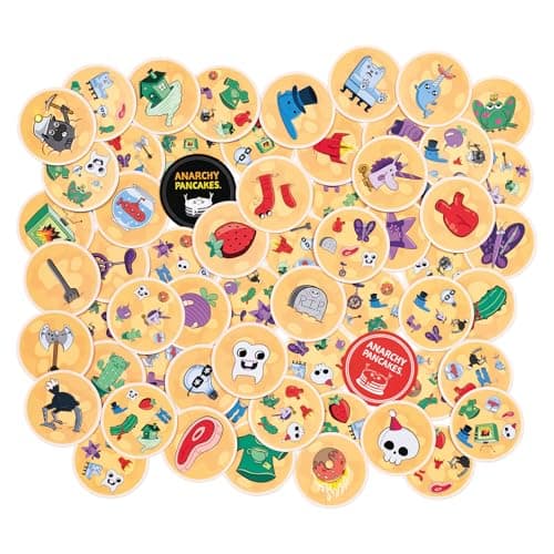 Detalle 2 de Zygomatic Dobble Anarchy Pancake — Juego de cartas 🎲