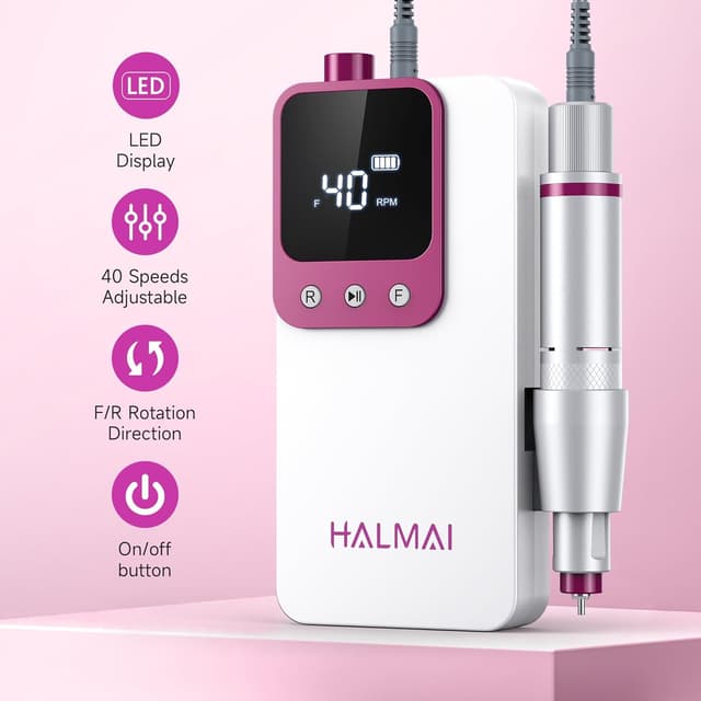 Detalle 2 de HALMAI HMC320 Nagelfräser 40000RPM