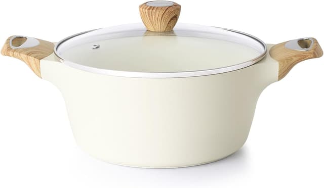 Imagen de SENSARTE Ceramic Stock Pot 8.5 QT 🍲 en OfertitasTOP