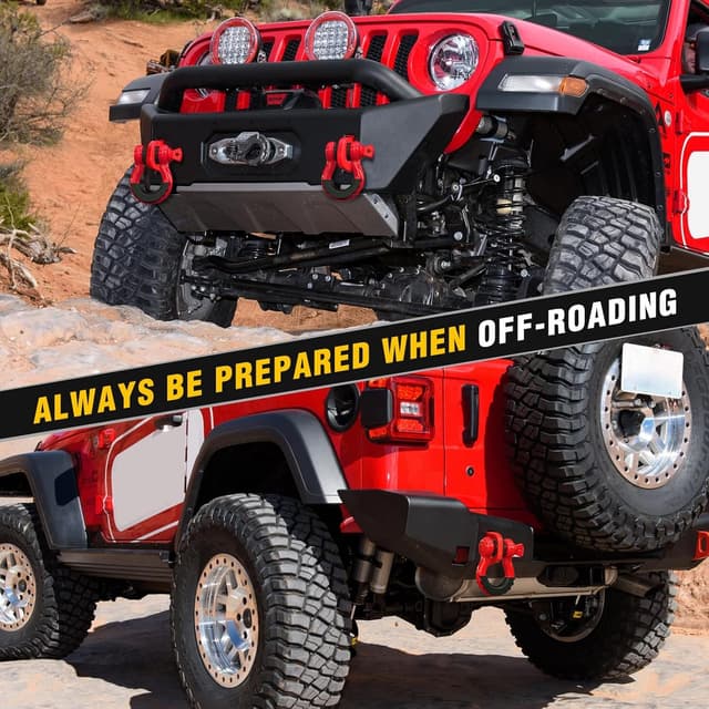 Thumbnail 6 de Nilight 3/4" D-Ring Shackle 4.75 Ton