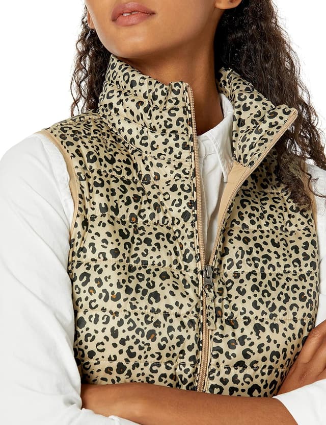 Detalle de Amazon Essentials Femme Doudoune pliable imperméable légère