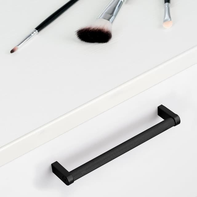 Thumbnail 1 de Emuca Möbelgriff-Set 5er Schwarz Aluminium 173 mm