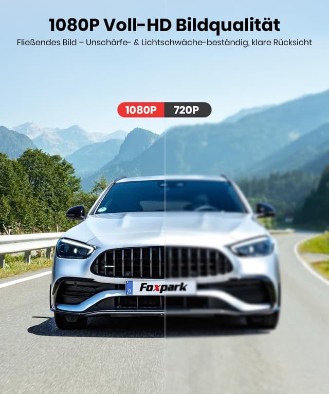 Thumbnail 3 de Foxpark Solar Rückfahrkamera 5 Zoll