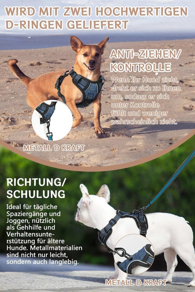 Detalle de Hundegeschirr Anti Zug XS BaoCheng Mesh