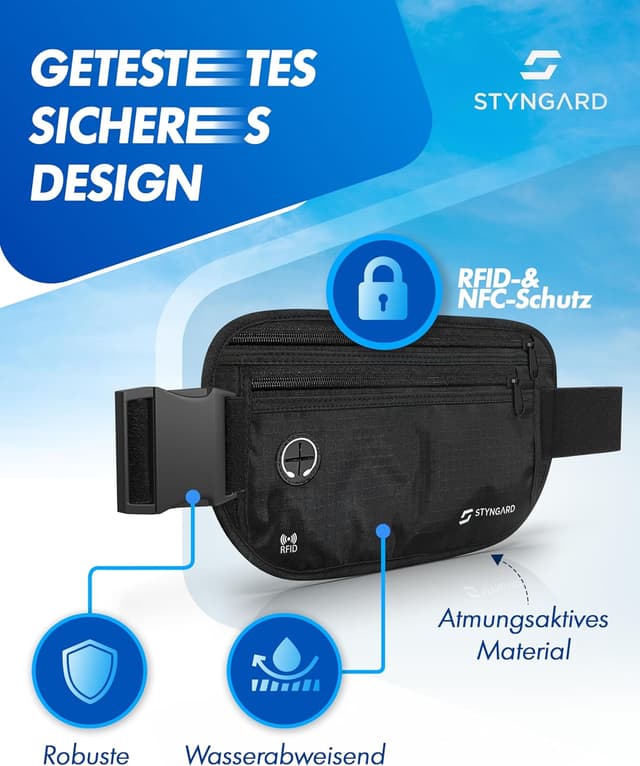 Thumbnail 1 de STYNGARD Madrid Bauchtasche