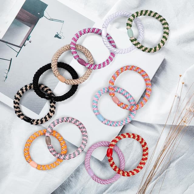 Thumbnail 4 de Kisvic Haargummi 12 Stück Mehrfarbig