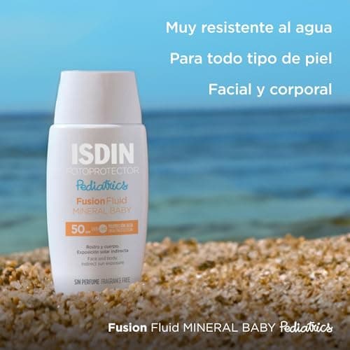 Thumbnail 5 de ISDIN Fusion Fluid Mineral Baby SPF 50 50 ml