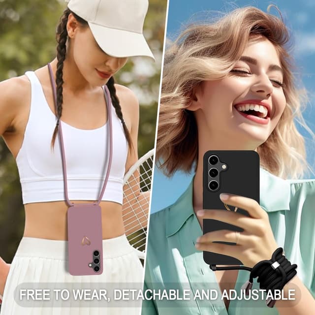 Thumbnail 2 de Eherui Handyband Hülle Galaxy A35 5G Herz