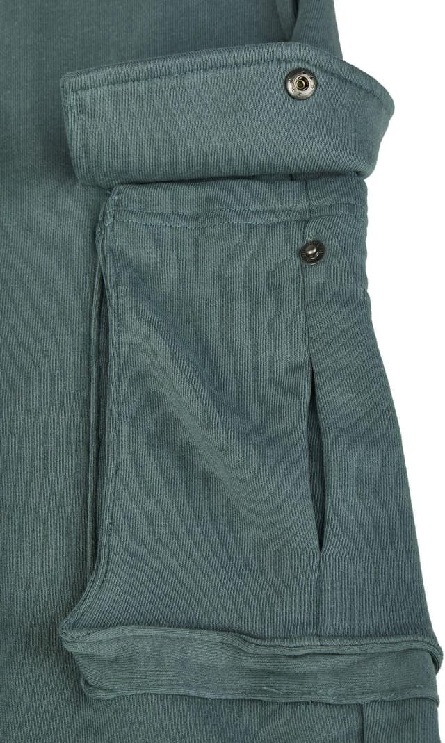 Detalle 2 de riverso Cargo Jogginghose Herren RIVLoris – Baumwoll-Mix mit Cargolook und Taschen