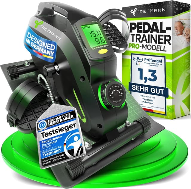 Detalle de Tretmann Pedaltrainer Pro Set Beintrainer für Senioren