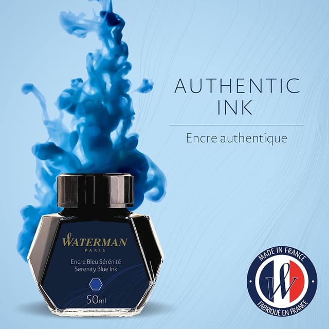 Detalle 2 de Waterman inchiostro blu serenitĂ 50 ml đ