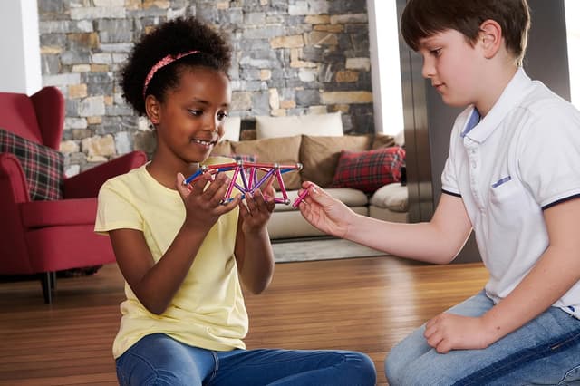 Thumbnail 6 de Geomag Glitter 60 pièces jeu magnétique 🧩