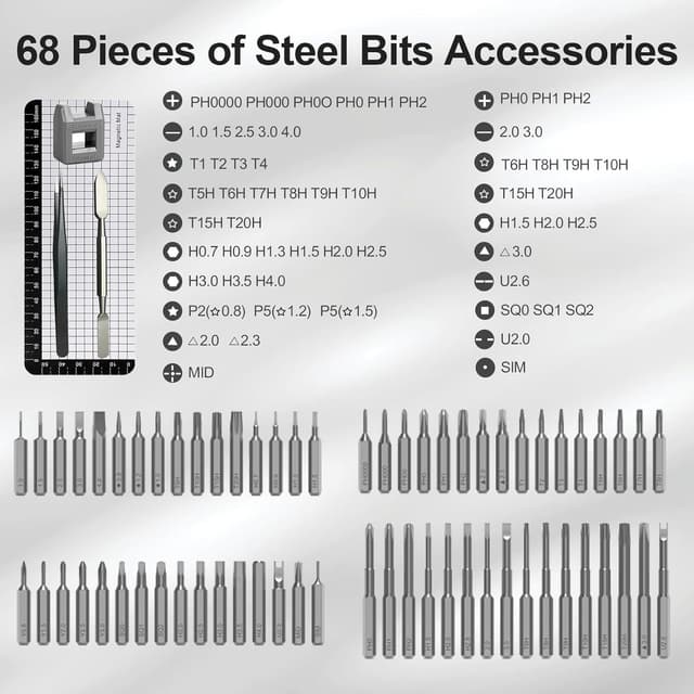 Thumbnail 5 de MQFORU Mini Elektro Schraubendreher 72 in 1