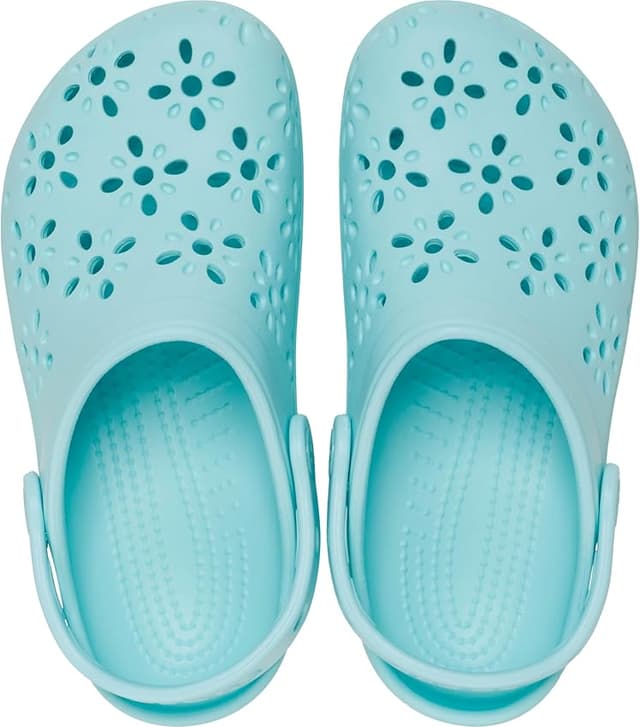 Detalle 2 de Crocs Classic Floral Cut Out Clog T zuecos 23/24