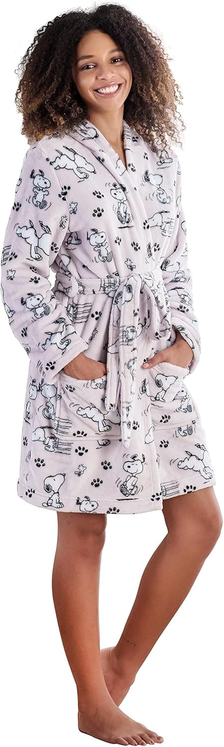 Imagen de Berkshire Peanuts Snoopy VelvetLoft Robe 36" en OfertitasTOP