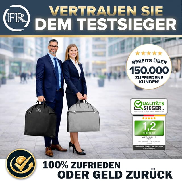 Thumbnail 6 de FiRiO Premium Anzugtasche 100 x 60 cm für Reise
