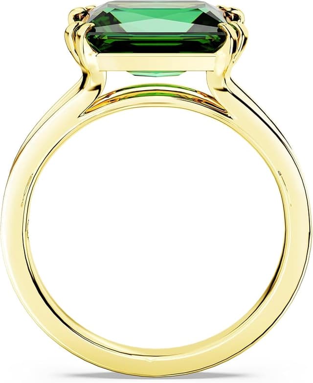 Detalle 2 de Swarovski Stilla anillo verde Talla rectangular