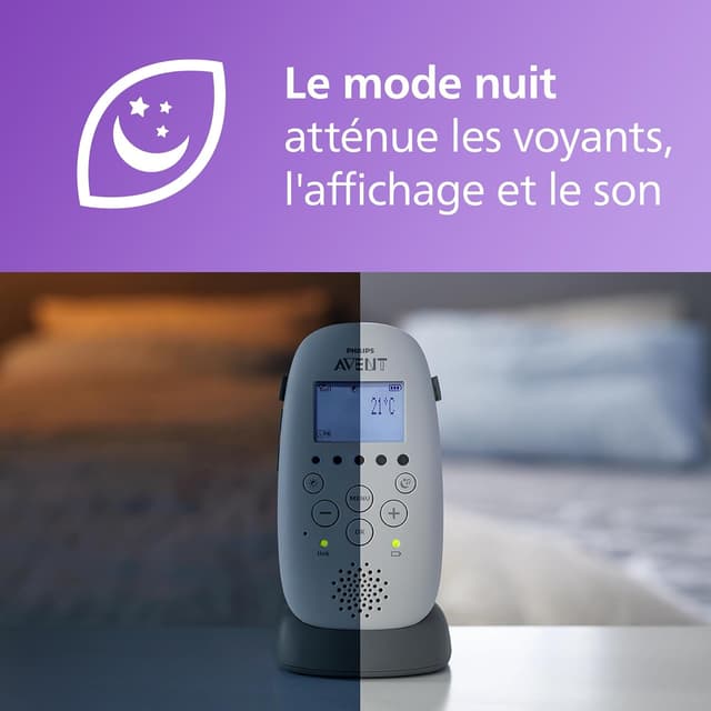 Thumbnail 6 de Philips Avent SCD733/26 écoute-bébé 24 h
