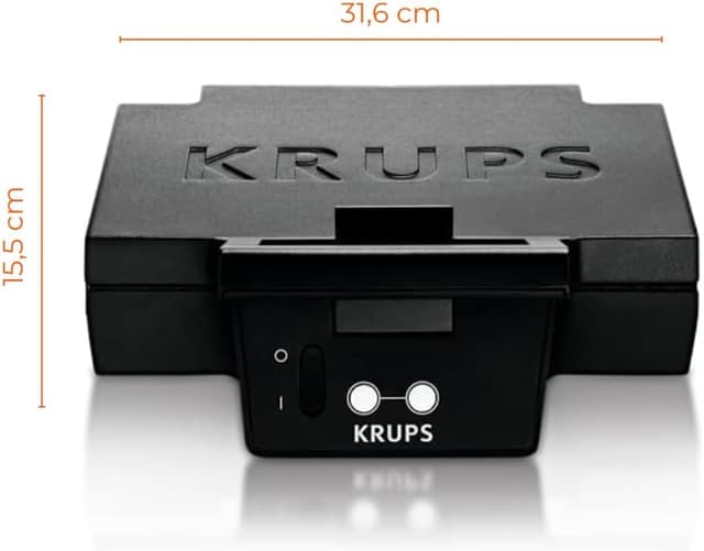 Thumbnail 4 de KRUPS FDK461 Sandwichmaker 850 W 🍞