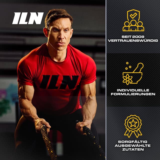 Detalle 2 de ILN Creatin Kapseln – 5.200 mg Kreatinmonohydrat pro Tag, 240 vegane Kapseln