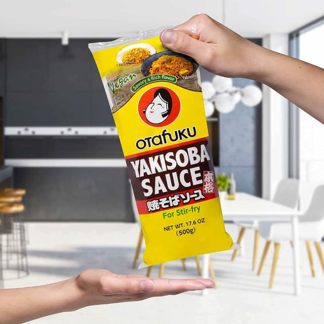 Thumbnail 6 de Otafuku Yakisoba Sauce – aromatische japanische Würzsauce zum Verfeinern von Bratnudeln (500 g)