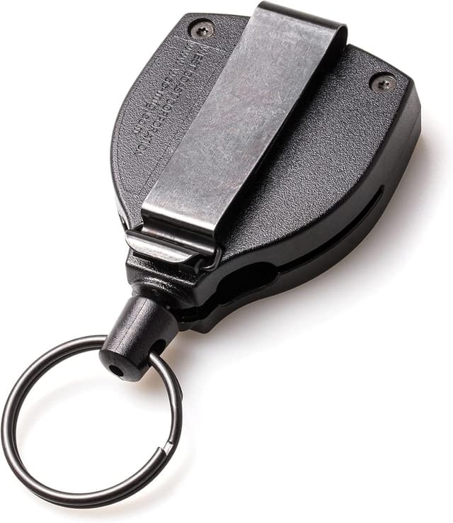 Detalle de KEY-BAK SUPER48 Plus HD 0S48-8474 : porte-clés rétractable ambidextre avec cordon de 121,9 cm