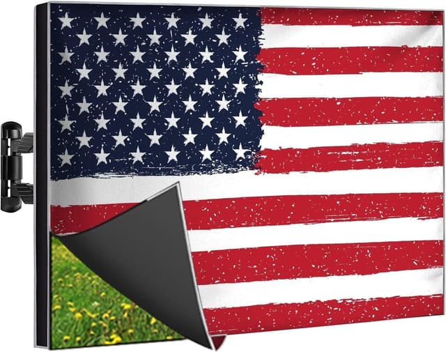 Detalle de Outdoor TV Cover 65 Inch Weatherproof & Waterproof TV Enclosure (Weatherproof Screen Protector)