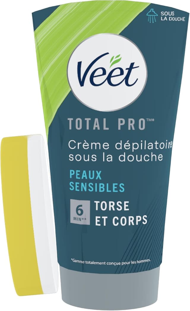 Detalle de Veet Crème dépilatoire 5 minutes Hommes