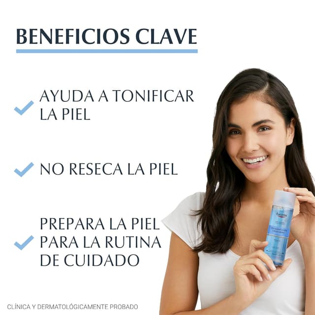 Detalle 2 de Eucerin Gesichtswasser 200 ml für die Reinigung