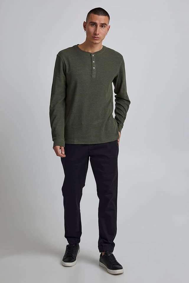 Detalle de Blend BHBHNIMBU Herren Chino Hose im Jogger-Look – Regular Fit mit Stretch