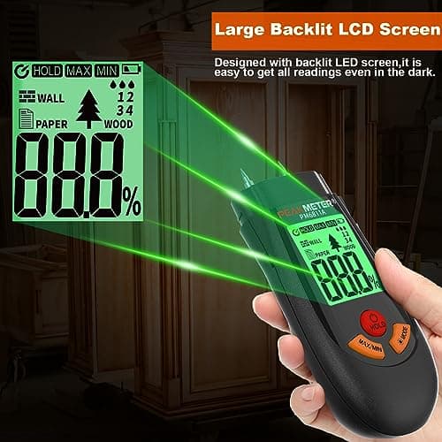 Detalle 2 de coczow Medidor de Humedad de Pared 2 pines