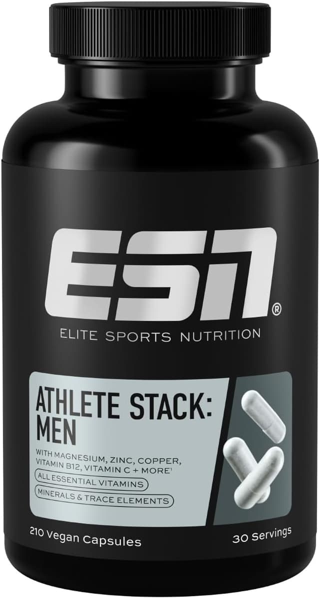 Thumbnail 6 de ESN Athlete Stack Men 2.0 210 Kapseln Nahrungsergänzungsmittel 💊