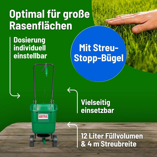 Detalle 2 de Substral EasyGreen Universal-Schleuderstreuer 12 l