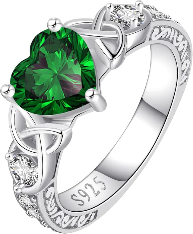 Thumbnail 6 de LOIPURI Moissanite 2CT Heart Promise Ring 💍