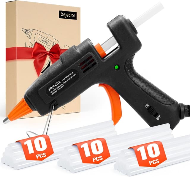 Imagen de Fireproof Hot Glue Gun 20W with 30 Sticks en OfertitasTOP