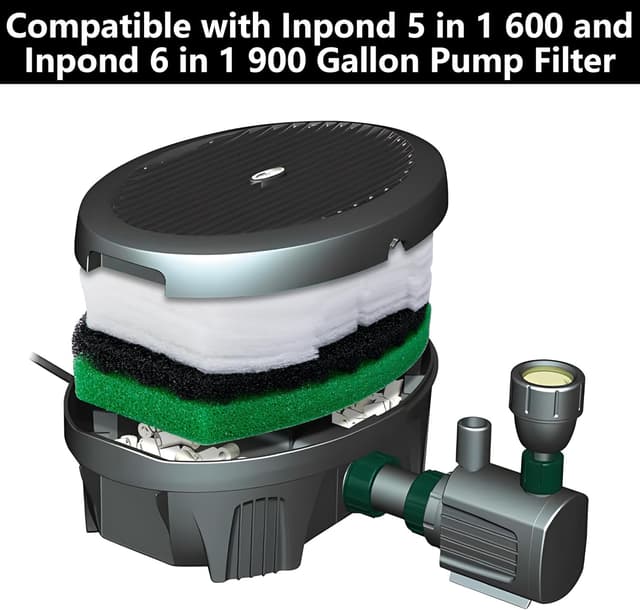 Detalle 2 de GIONAR Pond Foam Filter Pads for ponds