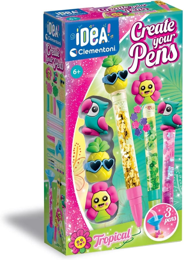 Detalle de Clementoni Idea Deine Stift-Kreationen 3 Stifte