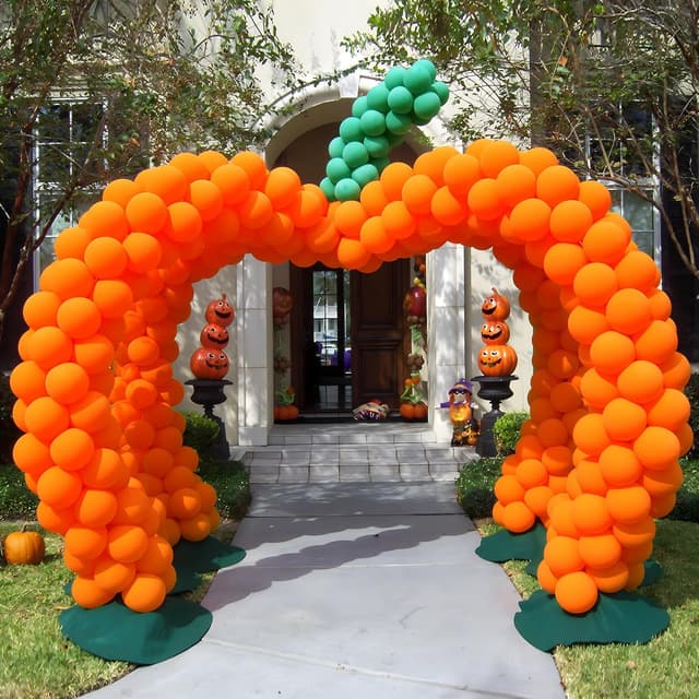 Thumbnail 4 de Teselife 100 Ballons Orange Mat 12 pouces 🎈