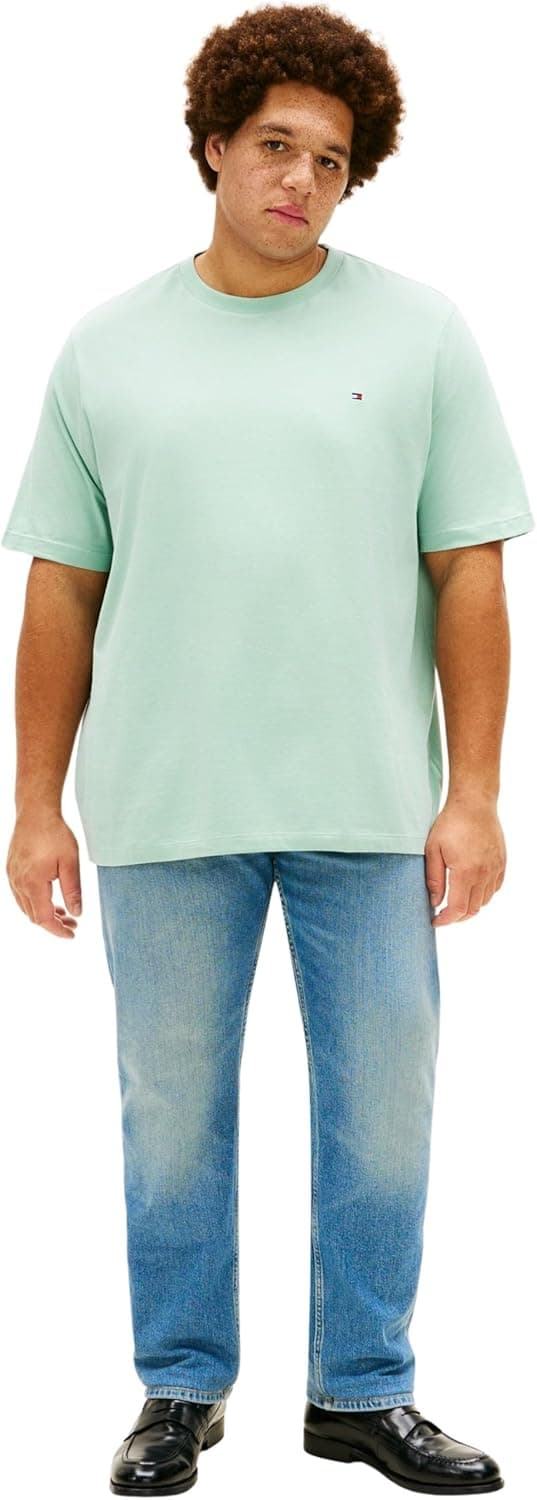 Detalle 2 de Tommy Hilfiger BT-Ess Seasonal Reg Solid Tee-b Mw0mw41233 maglietta S/S uomo