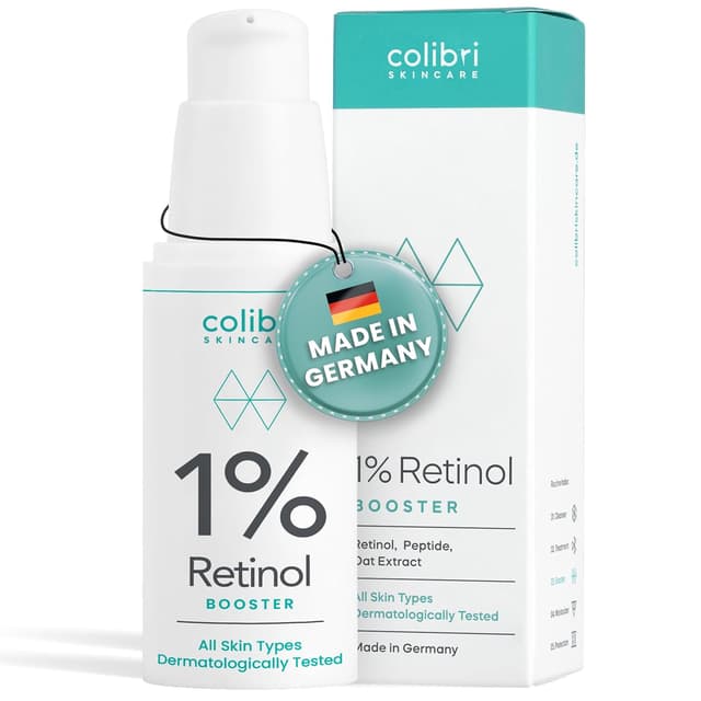 Detalle de colibri skincare 1% Retinol Booster 30ml