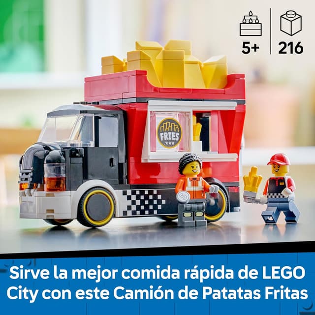 Detalle 2 de LEGO City Camión de Patatas Fritas
