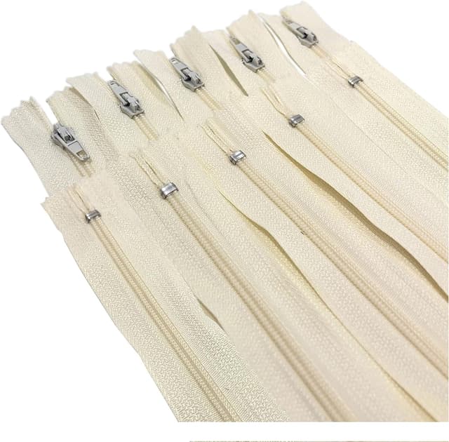 Thumbnail 1 de Cremalleras de Nylon Cerradas n.3 🌈 - 24 Colores Disponibles